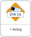 Briefumschlag DIN C6 1-farbig HKS / Pantone